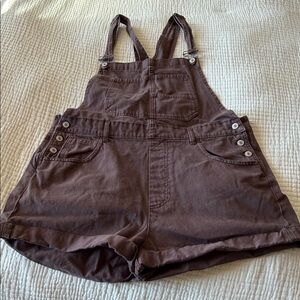 We The Free Chocolate Ziggy Overalls